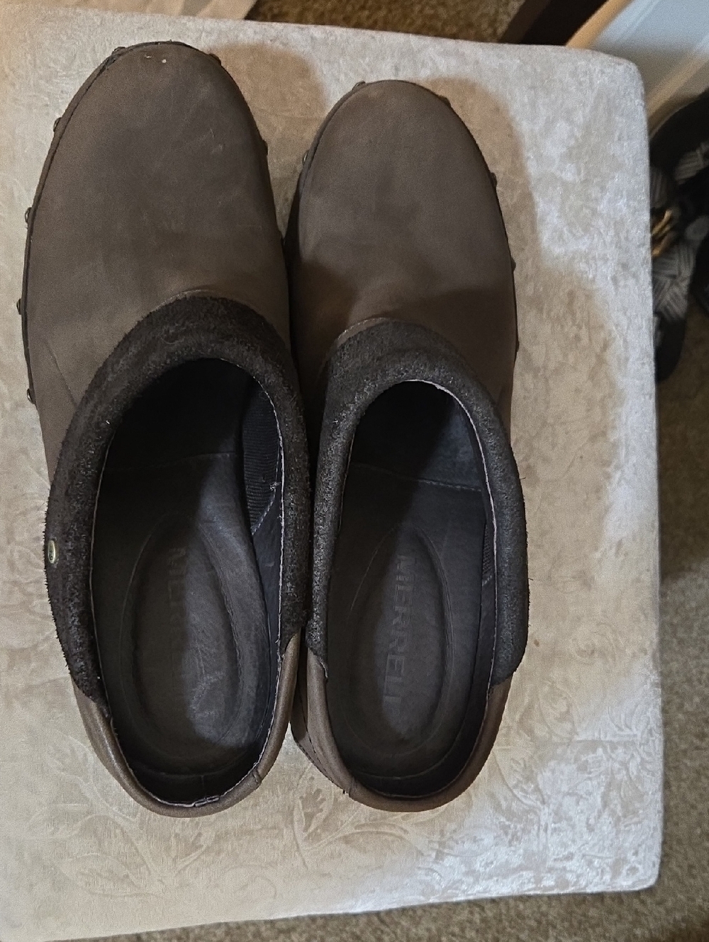 Merrell Brown Slip-On Casual Loafers